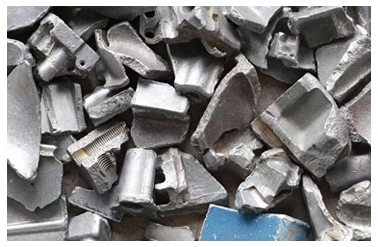 Aluminio fundido. Donar DE-XRT Clasificadora Pro. Metales no ferrosos